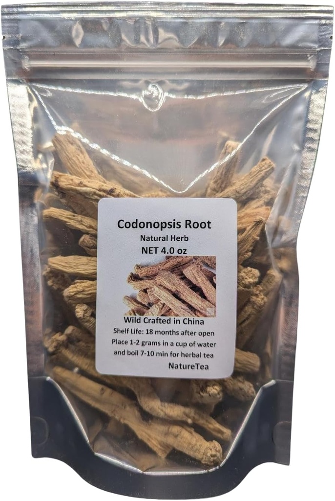 Codonopsis Root - Dang Shen Tørret Radix Codonopsis 100% fra Nature (2 oz)
