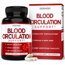 Blodcirkulation Kosttilskud med Diosmin & mere (150 kapsler) Blood Flow Kosttilskud til mænd og kvinder - Spider & Varicose Veins til ben Support - Vegan & ikke GMO - 3. part Testet - USA Made