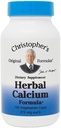 Christopher 's Original Formulas Herbal Calcium, Natural Bone Support, 100 Caps, Pack af 1