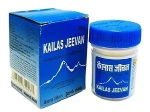Pakning med 3 Kailas Jeevan Jar 30 Gram Pack - Herbal Ayurvedic Multipurpose Antiseptisk Cream