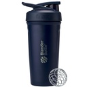 BlenderFlaske Sport Isoleret rustfrit stål Rykker Flaske med Wire Whisk, 24-Ounce, Navy - Protein Shakes & Hydration for Atleter & Fitness Entuaster, Easy Mixing, Holder Drinks Cold, Lockable Lid