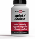 SUNDHEDSDIRECT RECEPT n 'Cleanse - Urte Colon Cleanse for fordøjelse og regelmæssighed - Natural Detox & Gut Flush Supplement - 100 Veggie Kapsler