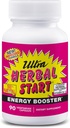 Ultra Herbal Start Energy Booster - med B- 12, Panax Ginseng, Yerba Mate, Kola Nut, Spirulina & Echinacea; fremmer naturlige boost af energi, Stamina & Endurance