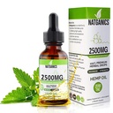 Økologisk Hamp Oil 2500mg - Ultra Premium Hamp Oil Drops 2500mg - Natural Hamp Oil Extract Tinktur - Non-GMO Ultra-Pure CO2 Ekstraherede dråber - Omega Fedtsyrer 3 6 9 - Organisk dyrket & Fremstillet i USA