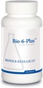 Bioetik Forskning Bio 6 Plus fordøjelsesstøtte, understøtter pankreatisk funktion, 50.000 NF enheder Amylase, 9,300 NF enheder Lipase, 50.000 NF enheder Protease, Pankreatic og fordøjelsesenzymer 90 tabletter