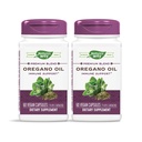 Nature 's Way Oregano Oil 75- 85% Carvacrol per kapsel, vegetar, 60 vegetariske kapsler, pakke med 2