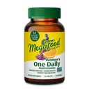MegaFood Womens Multivitamin One Daily - Multivitamin for kvinder - C-vitamin, D-vitamin, jern & B-vitaminer - Knogler, Energi Metabolisme og immunforsvar - Vegetarisk, GlutenFree - 30 tabletter, 30 Servere