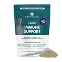 Dr. Bill 's Canine immunforsvaret Support 124; øger hundeimmunitet og sundhed med Colostrum, Beta glucan, Tyrkiet Tail Mushroom, Zink & C-vitamin