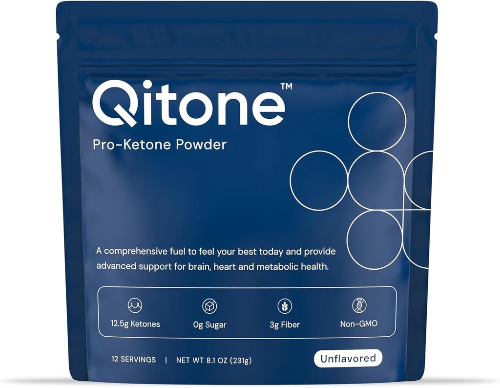 Ketonpulver - 5X mere effektiv end MCT Oil - Clean Energy & Keto Support - Ingen Jitters, Ingen Crash - Flavorless - Kaffe Creamer erstatning, Brain & Metabolisme Boost