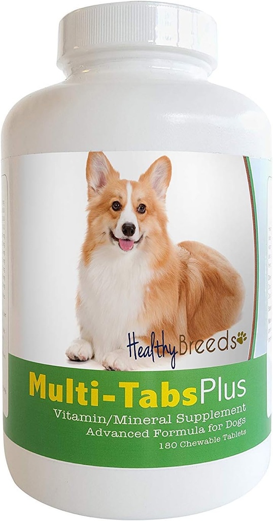 Sunde racer Pembroke Welsh Corgi Multi- Tabs Plus tyggetabletter 180 Tæl
