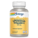 SOLARAY Liposomal Vitamin C 500mg - Forbedret Absorption Vitamin C Liposomal Blend med fede syrer - Antioxidant og immunforsvar supplement - Vegan, 60- Day Garanti, 100 Servere, 100 VegCaps