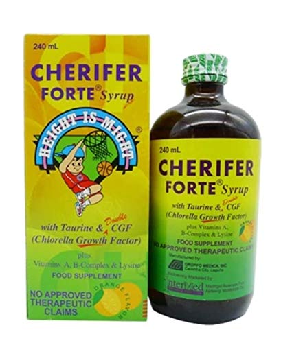 CHERIGER Forte Syrup med Taurine & Dobbelt Chlorella vækstfaktor 240ml