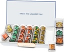 Toplive 3 gange om dagen Pill Organizer 7 Dag, Stor daglig Pill Organizer, Ugentlig Medicin Vitamin Organizer Box, Fish Oil Supplement Storage Organizer, Separable Travel Pill Container, Hvid