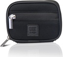 Made Easy Kit Pill Case - Weekly Medicine Organizer with Removable Seven-Day Vitamin & Supplement Box - Premium Neoprene for Travel Purse Accessory (Black)
