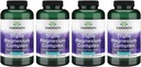 Swanson Triple Magnesium Complex - Mineral Supplement - Natural Support - Med Citrate, Oxide & Aspartat - (300 kapsler, 400mg hver, 4 pakke)