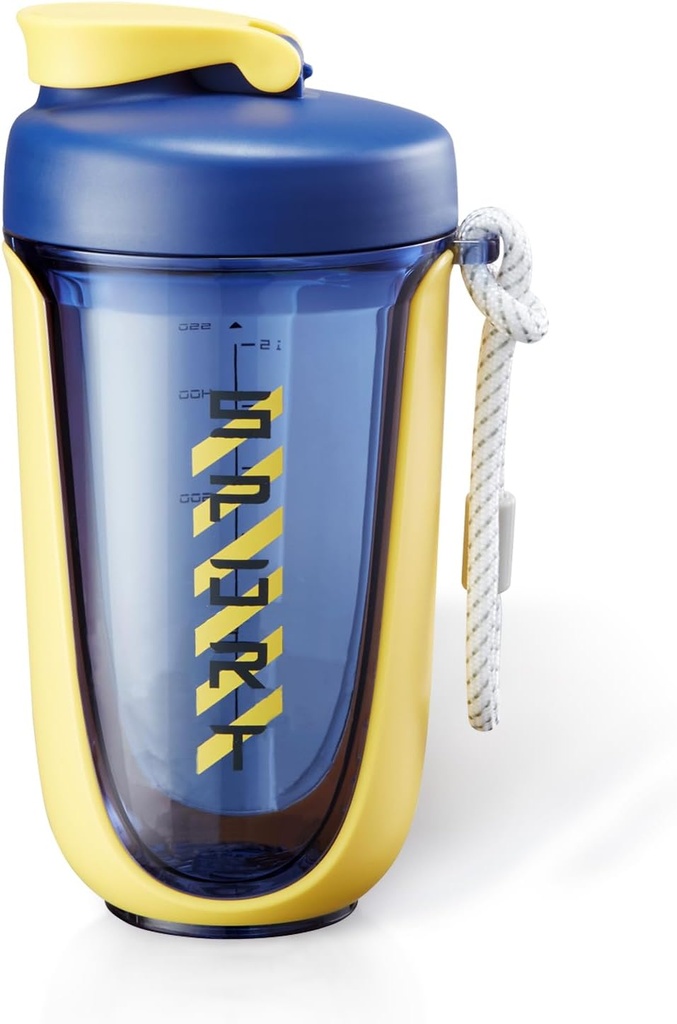 Shaker kopper til protein shakes 20 oz protein shaker flaske Tea Leak Beof Den perfekte shaker til gym, Pre-workout flaske Cocktail Shaker Cup