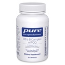 Ren indkapsling Ultra B- Kompleks med PQQ Beeg 124; vitamin B supplement til støtte nerver, celler, methylering, og Mitokondriel sundhed * Beeg 124; 60 kapsler