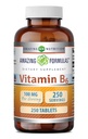 Amazing Formulas Vitamin B6 Supplement # 124; 100 Mg pr Servering # 124; Tablets # 124; Non- GMO # 124; Gluten- Gratis # 124; Fremstillet i USA (1 pakke, 250 Tæl)