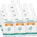 Orgabay Liposomal NAD + Supplement 500 mg, Høj Absorption, Boost NAD + med TMG 250 mg, Faktisk NAD Plus mere effektiv end Nicotinamid Riboside, Support Cellular Energy, Sund Aging