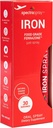 SpectraSpray Iron Daily Supplement, 3 mg per servering - Oral Spray Essential Mineral Iron, 30 dages forsyning per Spray, Vegan Gluten Free & ingen GMO 'er