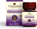 UPAKARMA Ashwagandha against 124; 60 Day Supply Measures 124; Pure Extract Based 1000 mg per Serving Measures 124; Lab Testet, R & D Bakket, 120 Veganske kapsler, Kosttilskud til stress Relief og energistøtte