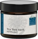 Wise Woman Herbals - Tea Tree Salve - 2 Oz - Naturlig hjælp til fælles årsager til hudirritation, fremmer normal sund hud, hjælper med at tørre Itchy Skin og irritation på toenails, Fingernegle, og krop