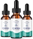 Cortexi Ear Drops - Cortexi Hearing Support Drops, Cortexi Drops, Cortexi Anmeldelser - fremmer Auditory Clarity, Understøtter sund hørelse Pack af 3
