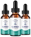 Cortexi Ear Drops - Cortexi Hearing Support Drops, Cortexi Drops, Cortexi Anmeldelser - fremmer Auditory Clarity, Understøtter sund hørelse Pack af 3