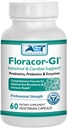 Floracor - Understøtter Gut & Intestinal Health - Premium Probiotic, Prebiotic og Enzyme Formel - 60 vegetariske kapsler