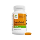 Terry naturligt CuraMed 750mg - Antioxidant supplement til hjerne & hjerte sundhed support - Kosttilskud med høj potens curcumin kompleks - Nyre, lever & immunforsvar support - 30 Softgels