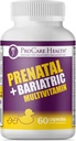 ProCare sundhed Prenatal Bariatric Multivitamin med jern (60 Let at synke kapsler) - for kvinder, Bariatric Vitaminer til Gastric Bypass & Gastric Sleeve (1 måned Tilgang)