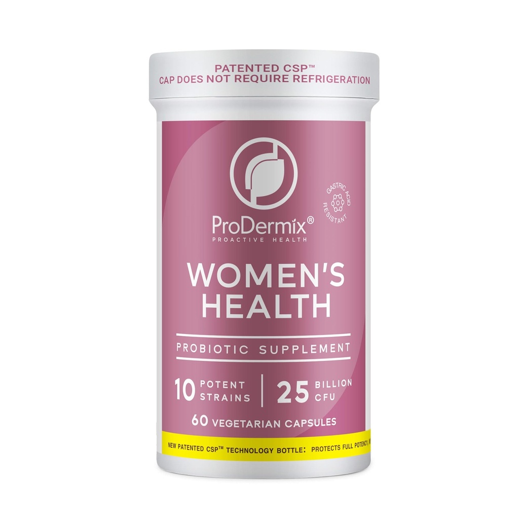 Probiotika for kvinder, Vaginal Probiotic, Promoes PH Balance, UT Health, 25 Millioner CFU, Når daglige kvinder supplement, Kosher, (60 kapsler)