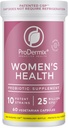 Probiotika for kvinder, Vaginal Probiotic, Promoes PH Balance, UT Health, 25 Millioner CFU, Når daglige kvinder supplement, Kosher, (60 kapsler)