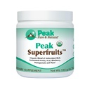 Peak økologiske superfrugter - Polyphenol Rich Superfood Powder - Non- GMO Gæret Aronia Berry, Acai, blåbær, Pomegranat, og Plum - Aging, Metabolisk sundhed, Heart Health (30 Servere)