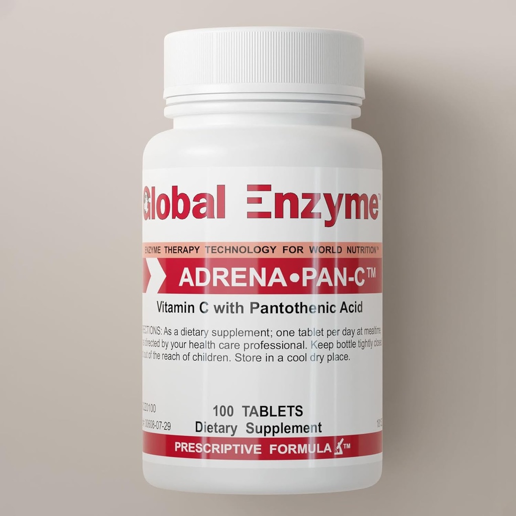 Adrena Pan C- tillæg for stress Management- Cellulær niveau støtte-Formuleret med nukleinsyre og peptider