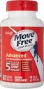Schiff Move Free Advanced, Fælles Health Supplement med Glucosamin og Chondroitin, 80 Greve