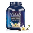 Vega Sport Vegan Protein Powder + Inddrivelse - 30g Plant Based Protein per Serving, Vanilla, 45 Servering, 5g BCAA, Probiotika, NSF Certified, For Shakes & Smoothies, 4.1lbs (Packaging May Vary)