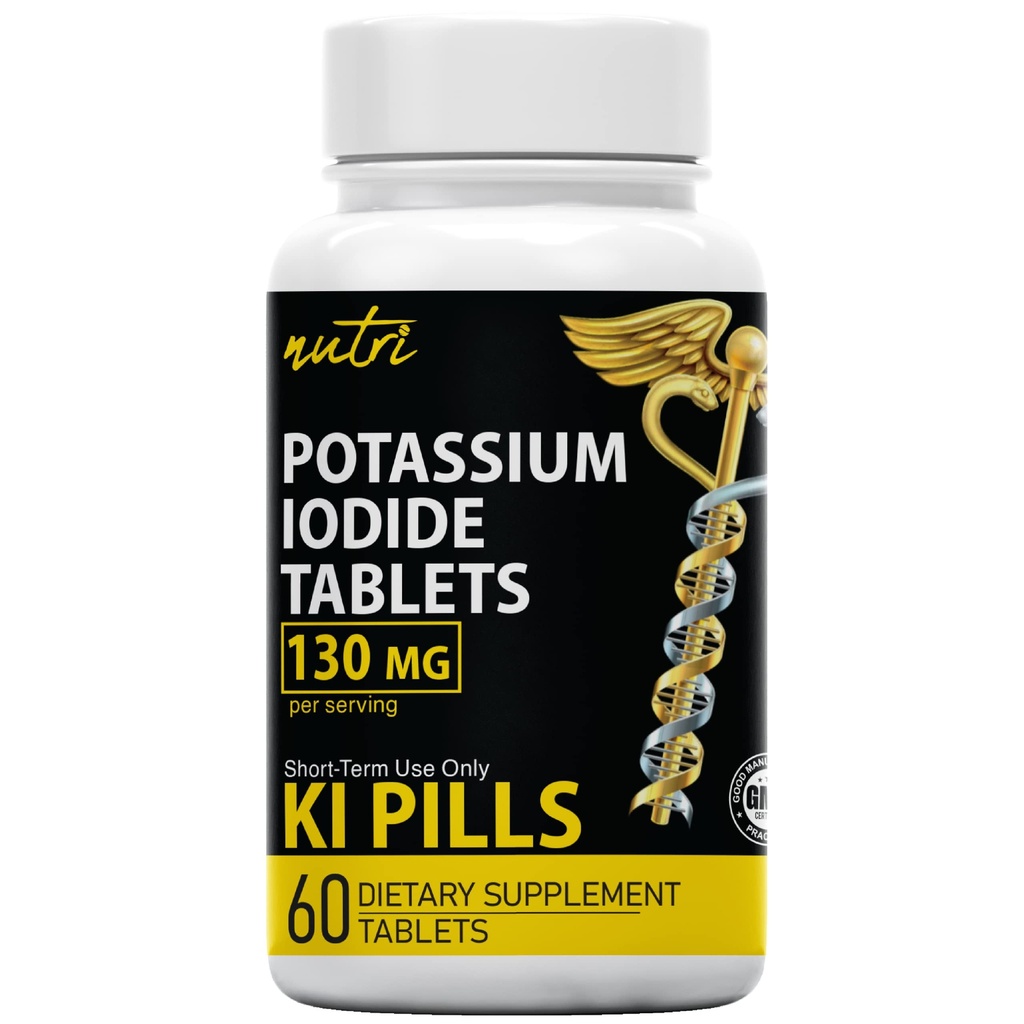 Naturens Fusioner Kalium IodideTablets 130 mg - (60 tabletter)