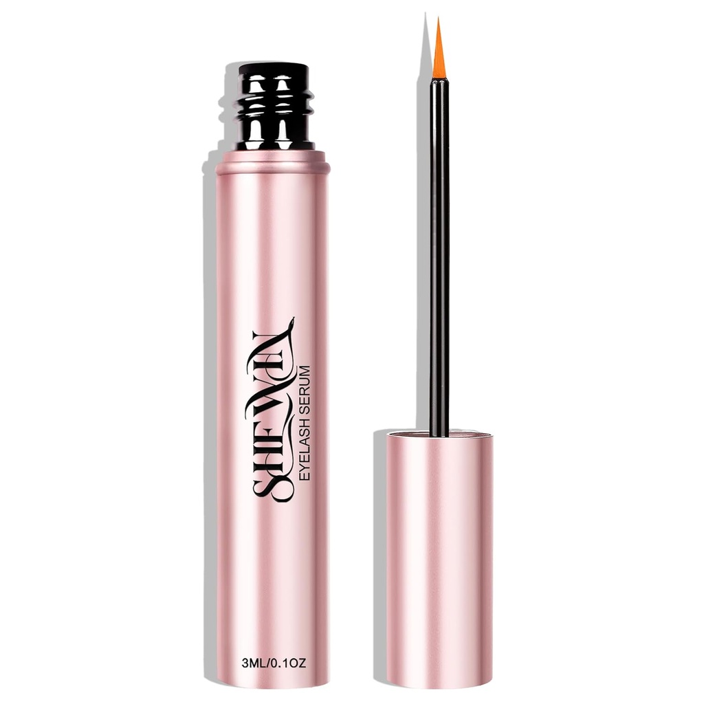 Hurtig Eyelash Growth Serum Biotin - Øjenbryn Forbedret vitaminer, peptider, Aminosyrer Lash for Thicker, Længere Eyelashes Øjenbryn (Irritation- Free Formuleret, 3ML)
