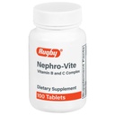 Rugby Nefro- Vite vitamin B og C Complex tabletter - Kosttilskud - 100 Tæl (1 pakke)