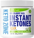 Guddommelig sundhed Dr. Colbert MD Instant Ketoner Pulver • 124; Limeade Flavor Anbefalet i The Keto Zone Diet Book • 124; GoBHB • 124; Exogenous BHB Ketone Salts • 124; 4.59oz