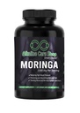 Alkalisk Pleje: 124; Moringa Premium Extract 1500mg; C-vitamin: 124; Høj Absorption: 100% Natural, Whole Food, Non- GMO Supplement: 124; Reducerende højt blodtryk, hud sundhed & energi (120 Veggie kapsler)