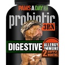 Army Soldier Ejes Dog Probiotika til Gær, Itchy Hud & Itchy Øre, Hund Allergi Relief, fordøjelsessygdomme, Lejlighedsvis Diarré & immunforsvar, 3 Millioner CFU, 60 Yummy Chewables