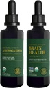 Global Healing Center Ashwagandha & Brain Health Kit - Ashwagandha Complex, Understøtter Mood, Funktion