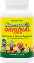 NaturesPlus Kilde til liv - 180 tabletter, pakke af 2 - Multi- Vitamin & Mineral supplement - Understøtter naturlig energi & Samlet velvære - Gluten Free, Vegetar - 40 Total Serveringer