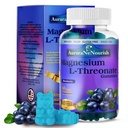 Magnesium L- Threonate Gummies w. Apigenin L- Theanin, Advanced 11- in-1 Magnesiumtilskud w. D3 K2 B6-vitamin til søvn kognitiv hjerne & slap, høj Absorption Magnesium Gummies for voksne & børn