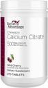 Bariatric Advantage Calcium Citrate Chewable 500mg med vitamin D3 til Bariatric Kirurgi Patienter herunder Gastric bypass og Ærme Gastrectomy, Low Sugar - Wild Cherry Flavor, 270 Tæl