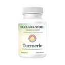 Dr. Clark Store Gurkemeje 500 mg - 100 kapsler, immunforsvar, natururter supplement, non-GMO, Vegan, antioxidant boost