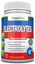 Elektrolyter - 100 Naturlige Elektrolyte Erstatningskapsler - Premium Keto Friendly Pills - Ingen Sukker - Great for Hydration, Fornyelse og Revitalisering - Trace Minerals Kalium, Magnesium, Natriumsalte