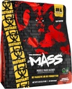 Mutant Mass Weight Gainer Protein Powder - High Calorie Protein for Lean Mass, Muscle Build, & Bulking - 5 Pound - Chokolade Fudge Brownie